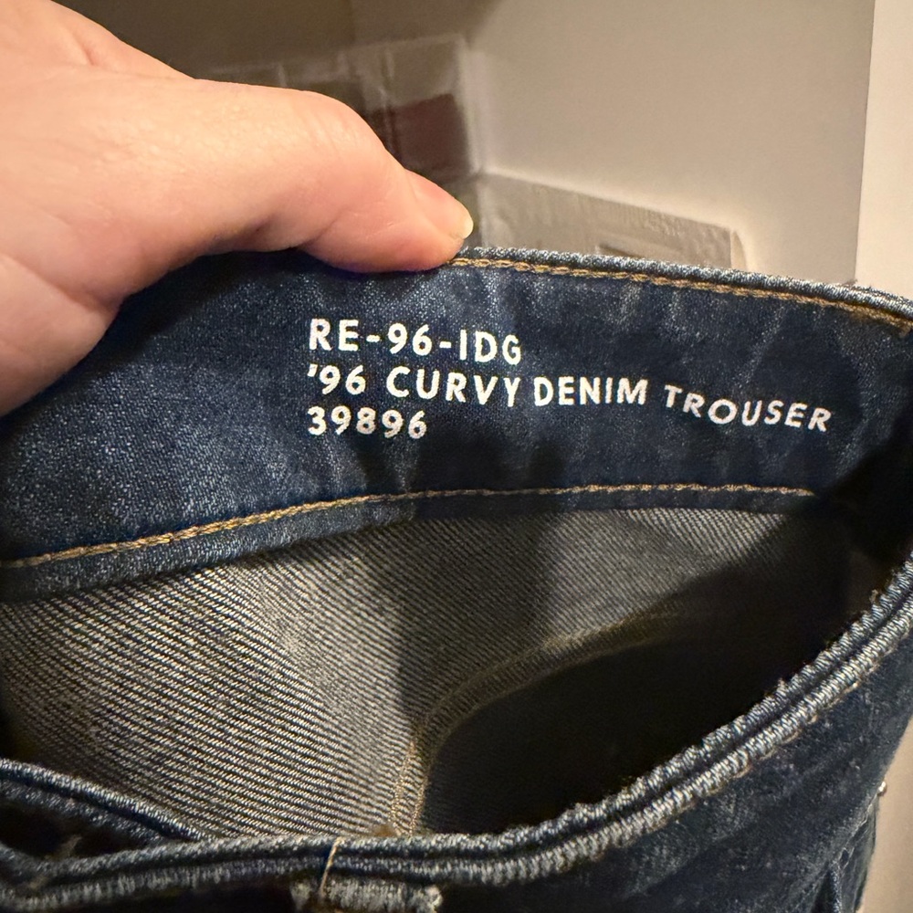 J. Crew Women's Wide-Leg Jeans in Indigo Blue - Picture 6 of 7